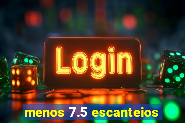 menos 7.5 escanteios